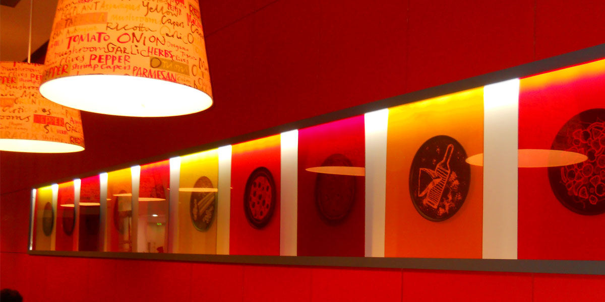 Grafică Decorativă Restaurante Pizza Hut-gallery