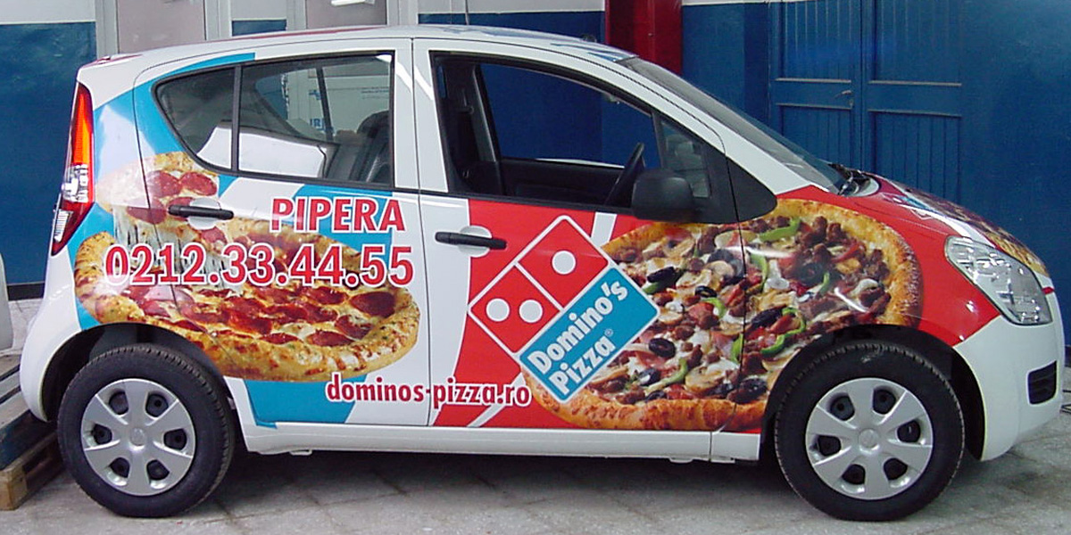 Decorare Auto Domino’s Pizza-gallery